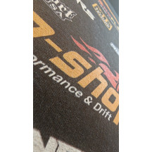 Tee-shirt SCP-SHOP noir 100% coton 180 g/m² – Performance & Drift