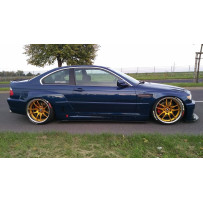 Kit carrosserie Look Pandem BMW E46 Coupé +5 avant +7 cm arriere