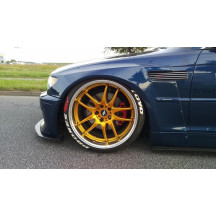 Kit carrosserie Look Pandem BMW E46 Coupé +5 avant +7 cm arriere
