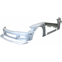 Kit carrosserie Look Pandem BMW E46 Coupé +5 avant +7 cm arriere