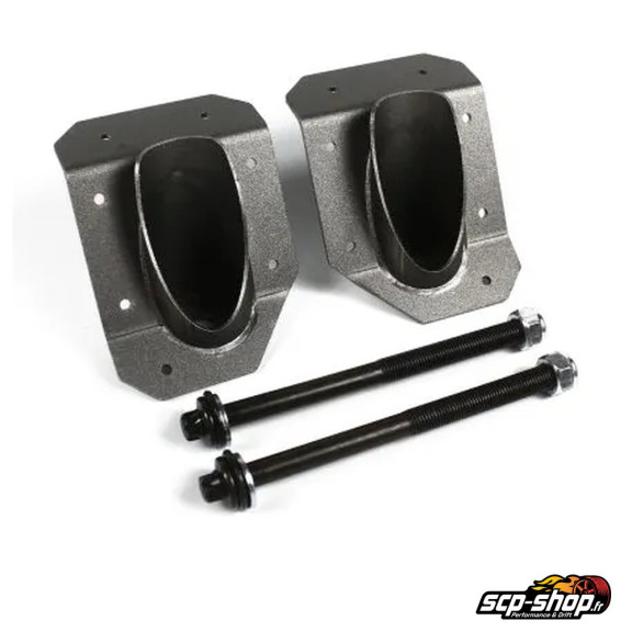 Kit de renforts intérieurs de plancher BMW E46 pour fixations avant du berceau arrière, avec deux vis