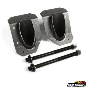 Kit de renforts intérieurs de plancher BMW E46 pour fixations avant du berceau arrière, avec deux vis