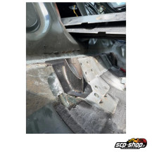 Renfort intérieur de plancher BMW E46 soudé – vue de la fixation