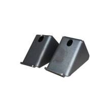 Renforts de supports de barre stabilisatrice arrière BMW E46 – vue des perçages et du pliage