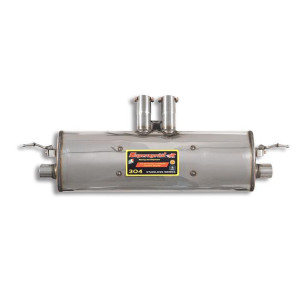 Silencieux arrière. Droite - Gauche - Supersprint