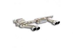 Silencieux arrière OO 80 Droite + OO 80 Gauche - "LIGHTWEIGHT RACING EXHAUST" - Supersprint