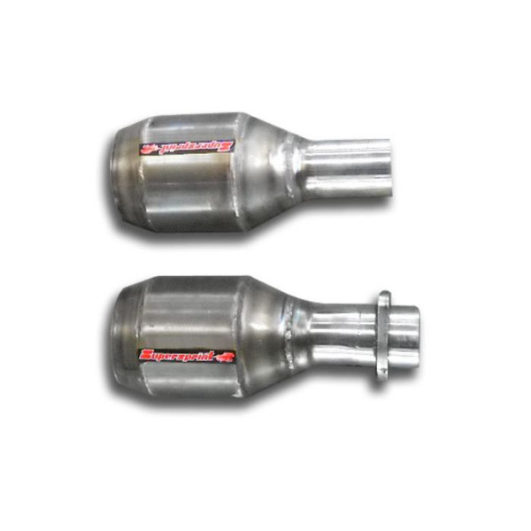 Downpipes + Catalyseurs métalliques WRC - (A souder sur le collecteur d'origine) - Supersprint
