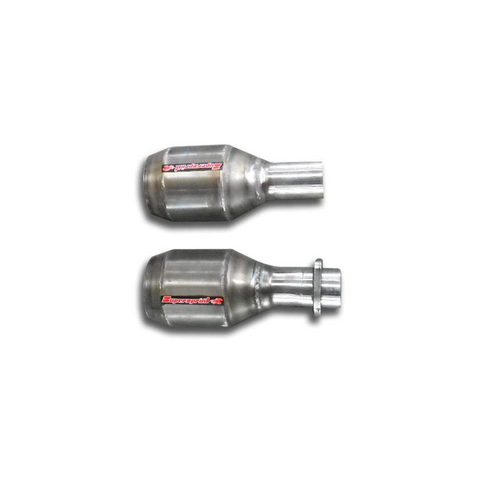 Downpipes + Catalyseurs métalliques WRC - (A souder sur le collecteur d'origine) - Supersprint
