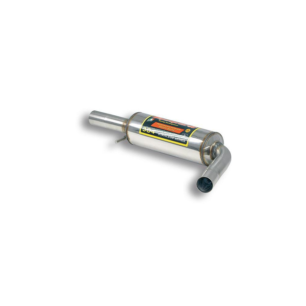 Silencieux central Acier inoxydable - Supersprint