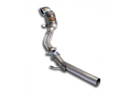 Turbo Descente tube + Catalyseur métallique WRC 100 CPSI - Supersprint