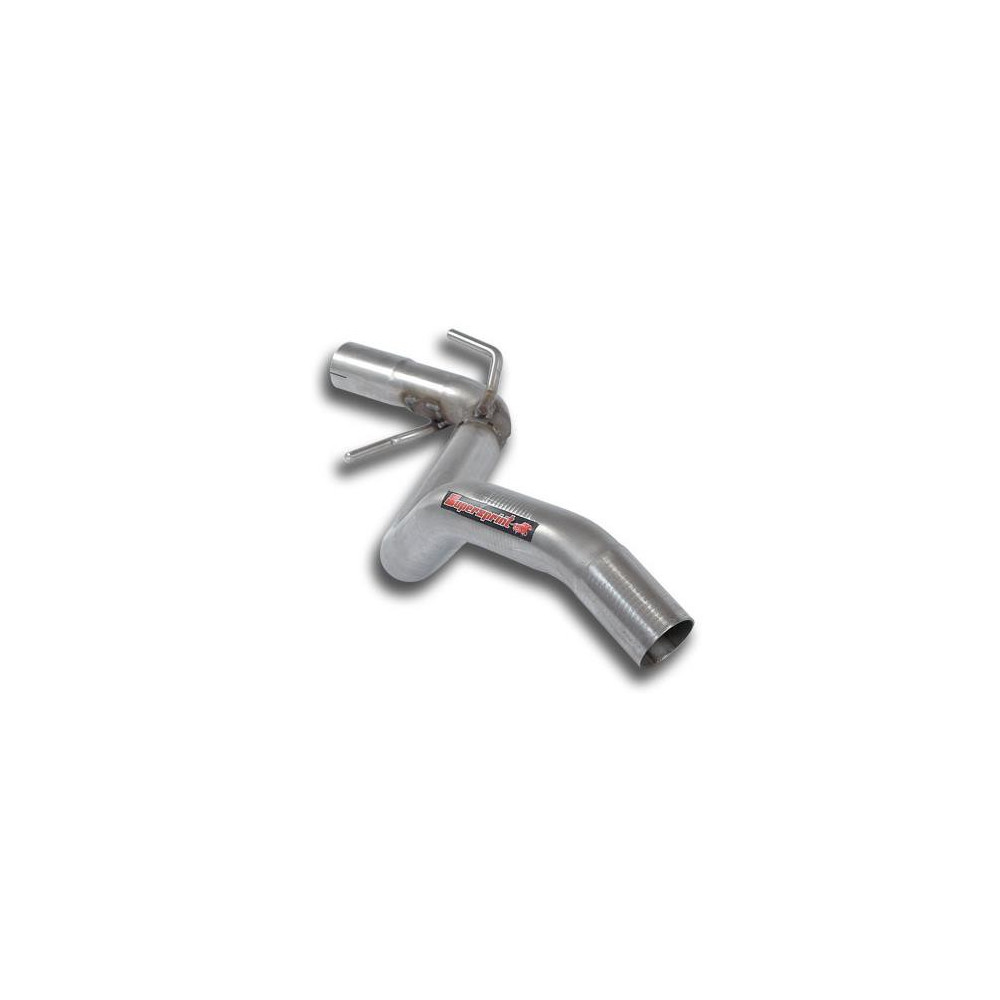Centre pipe Ø50 STEEL 409 - Supersprint