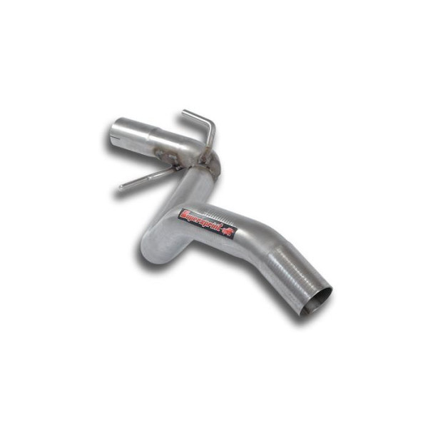 Centre pipe Ø50 STEEL 409 - Supersprint