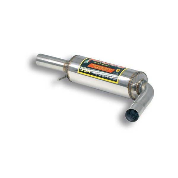 Silencieux central Acier inoxydable - Supersprint