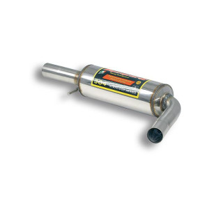Silencieux central Acier inoxydable - Supersprint