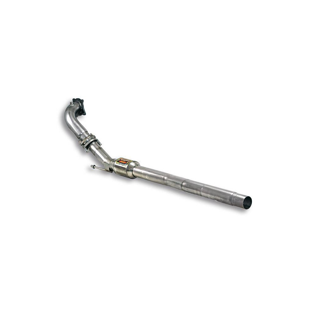Tube de descente de Turbo avec catalyseur métallique 200 CPSI EURO 5 - Supersprint
