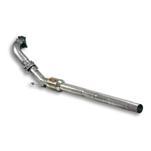 Tube de descente de Turbo avec catalyseur métallique 200 CPSI EURO 5 - Supersprint