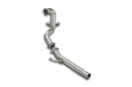 Downpipe - (suppression de catalyseur) - Supersprint