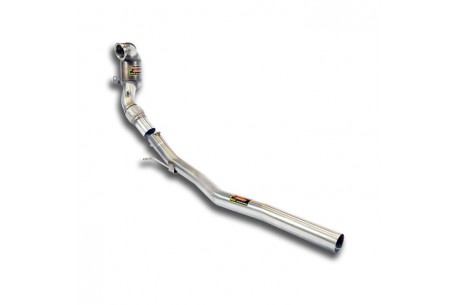 Turbo Descente tube + Metallic Euro 5 200 CPSI catalyseur - Bientôt disponible - Supersprint