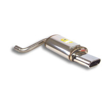 Silencieux arrière Droite ov. 145 x 75 Acier inoxydable - Supersprint