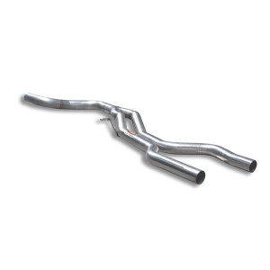 Tube central - (suppression du silencieux central d'origine)) - Supersprint