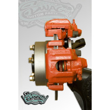 Support à visser pour montage 2eme étrier BMW E30 et E36 compact