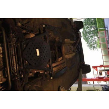 Renfort chassis avant BMW E36 protège carter X BRACE