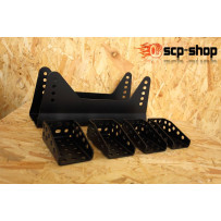 Supports pour montage de siège baquet par dessous