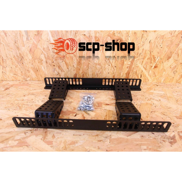 Rails de siège universel fixation baquet par dessous FIA