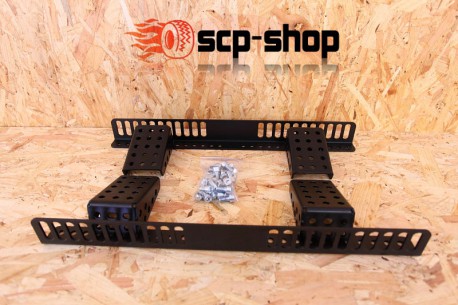 Rails de siège universel fixation baquet par dessous FIA