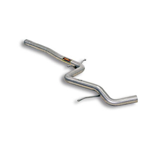 Tube central 100% INOX - (remplace le silencieux central d'origine) - Supersprint