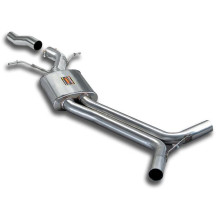 Silencieux central + exhaust hanger kit - Supersprint