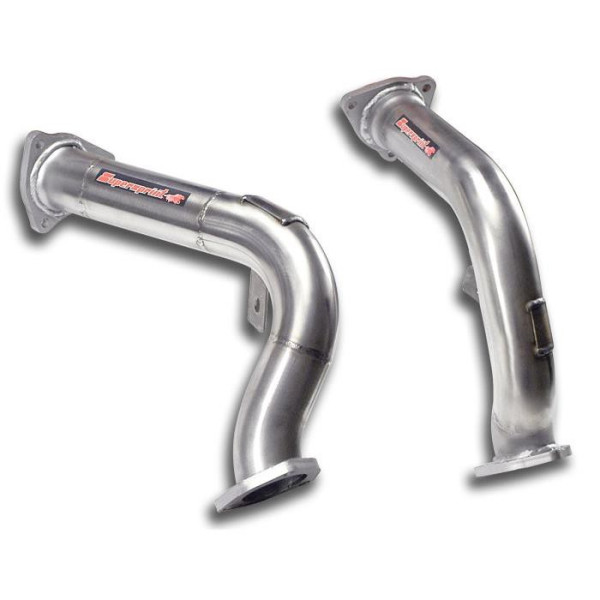 Downpipe Droite + Gauche - (remplace le catalyseur d'origine) - Supersprint