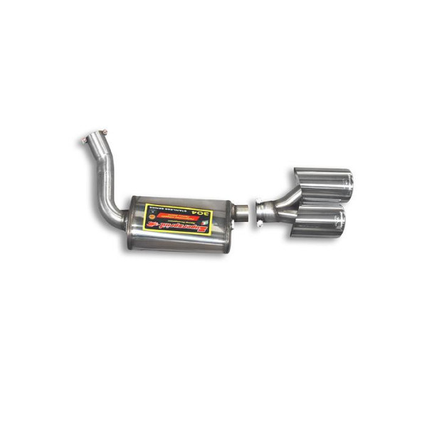Silencieux arrière Gauche 120x80 - Supersprint