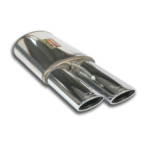 Silencieux arrière Gauche 120x80 - Supersprint