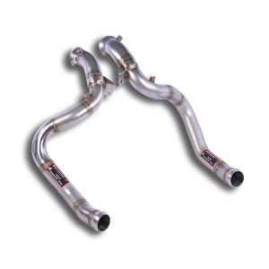 Descente tube Droite + Gauche - (remplace catalyseur) - Supersprint