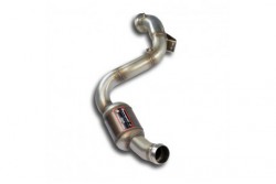 Downpipe Gauche + Catalyseur métallique - (remplace pre-catalyseur) - Supersprint