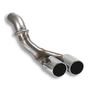 Tube adaptateur pour silencieux central d'origine + Sortie Gauche OO 80 - Supersprint
