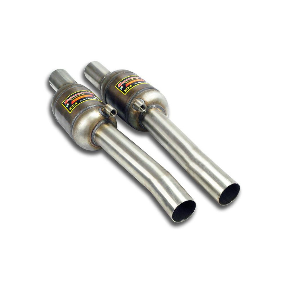 Catalyseurs métalliques avant Droite - Gauche - Supersprint