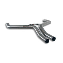Tube centrals kit Droite - Gauche - (Replace origine Silencieux central). - Supersprint