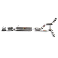 Tube central Droite - Gauche + "X-Pipe" - Supersprint