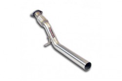 Tube avant pour Downpipe d'origine - (remplace le second catalyseur, pour premier catalyseur d'origine) - Supersprint