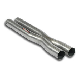 Tube centrals kit "X-Pipe" - (remplace origine Silencieux central) - Supersprint
