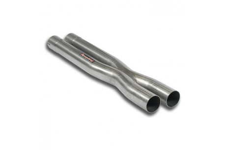 Tube centrals kit "X-Pipe" - (remplace origine Silencieux central) - Supersprint