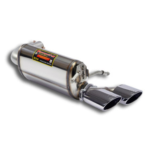 Silencieux arrière Gauche "Racing" 120x80 - Supersprint