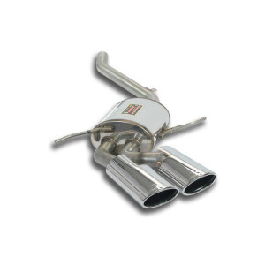 Silencieux arrière Gauche 120x80 - Supersprint