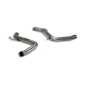 Tube de liasions kit Gauche-R. pour origine centre muffler - Supersprint