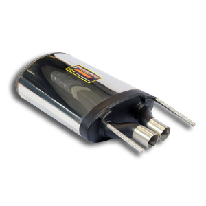 Silencieux arrière Gauche pour origine Sortie - Supersprint