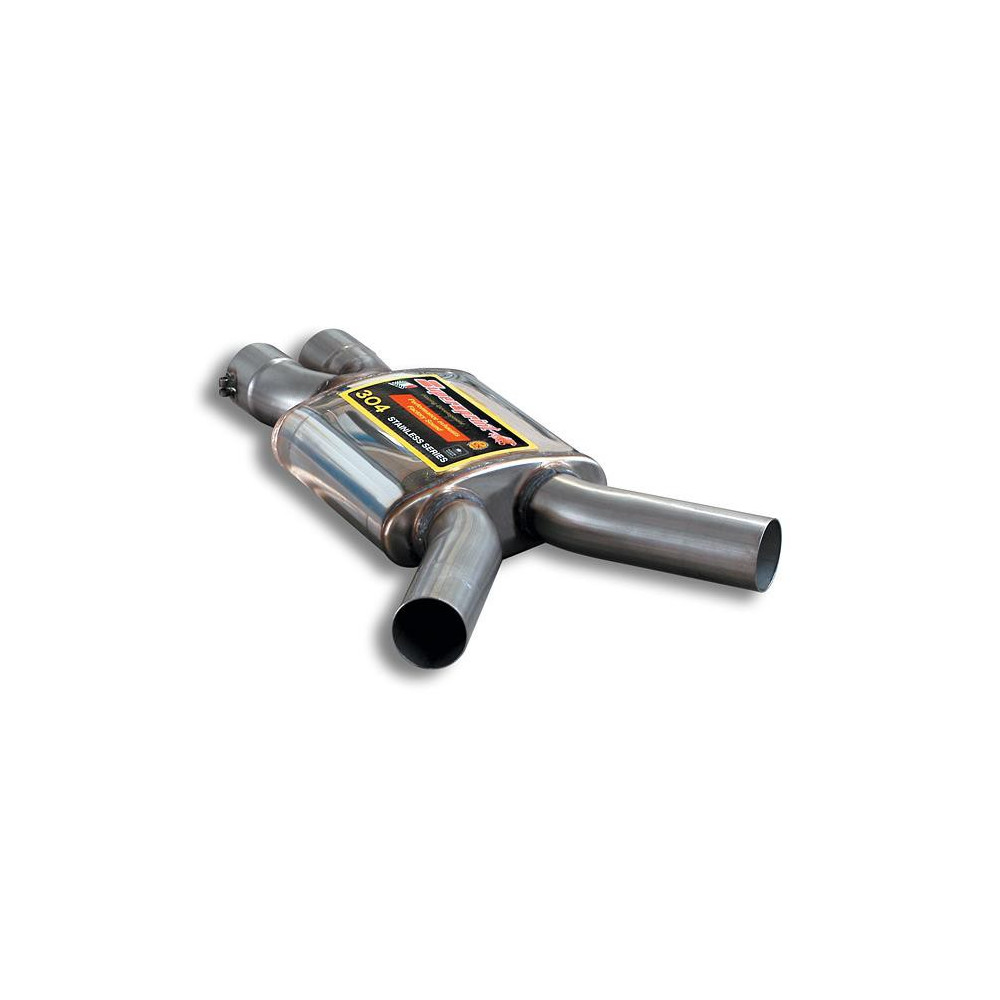 Silencieux central Droite - Gauche "X-Pipe" - Supersprint