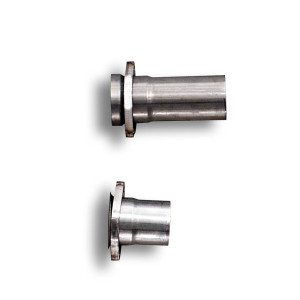 Droite - Gauche Tube adaptateur pour silencieux central d'origine pour the Stock cat. - Supersprint