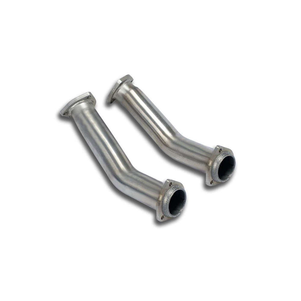 Tube adaptateur pour silencieux central d'origine Droite + Gauche - Supersprint